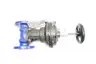 SAUNDERS 3449 MANUAL IRON FLANGED DIAPHRAGM VALVE 2IN 150 thumbnail 3