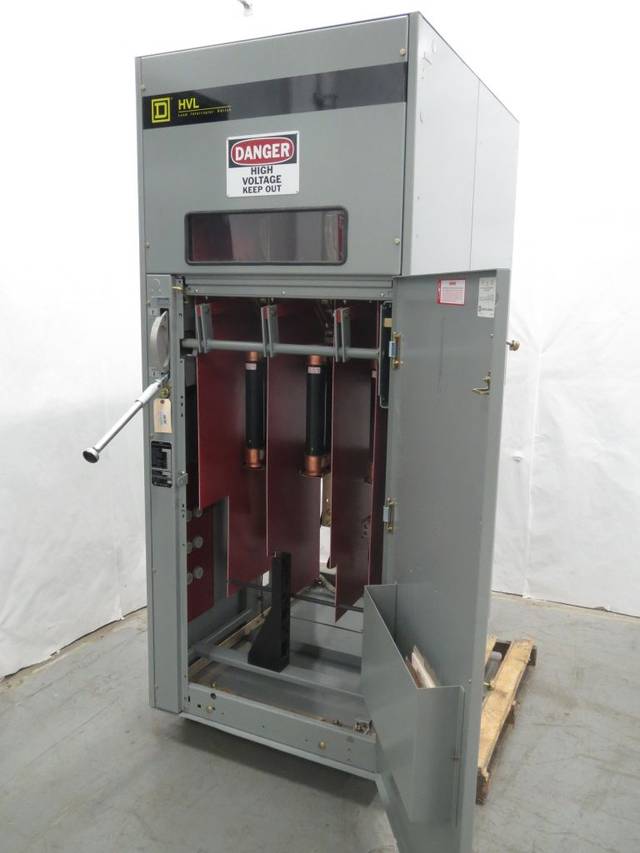 SQUARE D HVL 4403632550 LOAD CURRENT INTERRUPTER SWITCH 600A 15KV B232443