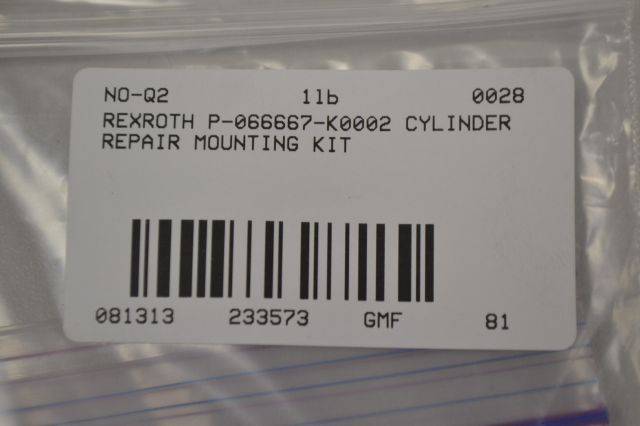 Rexroth P K0002 Cylinder Repair Mounting Kit D Rexroth P K0002 Cylinder Repair Mounting Kit D