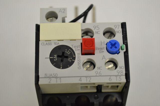 New Direct Replacement Siemens 3UA50-00-0K Solid State Overload Relay 0.8-1.25A 