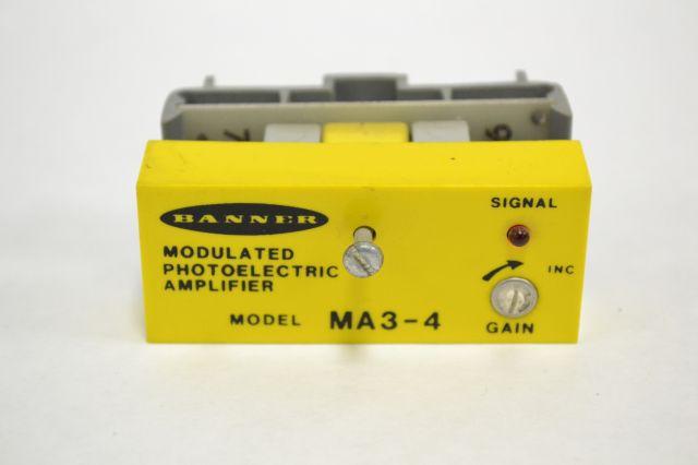 Banner Engineering ma3-4 Polaire Photoelectric amplifier 