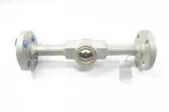 WE ANDERSON SFI-350SS-1 STAINLESS FLANGED FLOW INDICATOR 1IN