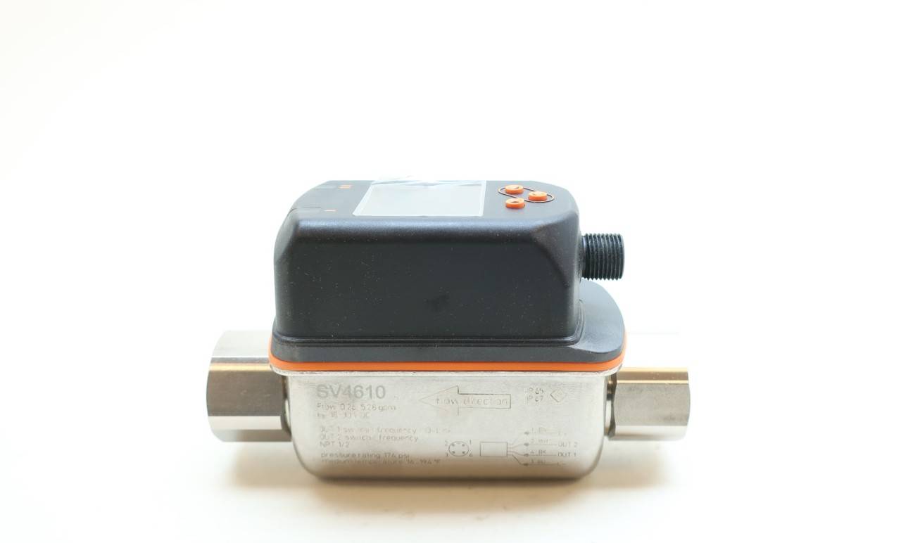 Ifm Electronic SV4610 0.265.28gpm 1/2in 1830vdc Vortex Flow Meter