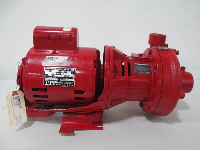 Bell & Gossett M80027 1522 1-1/4in 1in 230v 1/3hp Centrifugal