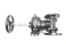 SAUNDERS 3449 MANUAL IRON FLANGED DIAPHRAGM VALVE 2-1/2IN 150 thumbnail 3