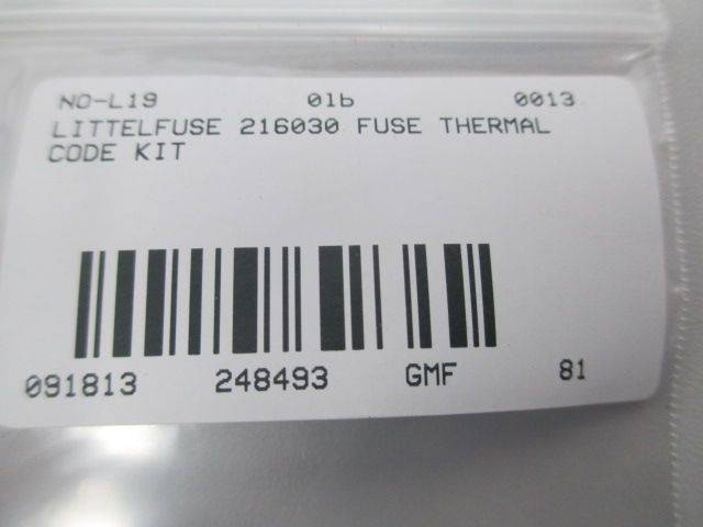 LOT 19 BUSSMANN T5AH250V FUSE 5A 250V D248493