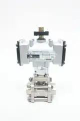 NIPPON TADMS905UUP-020 PNEUMATIC BALL VALVE 3/4IN NPT