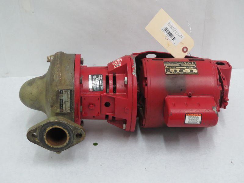 Bell & Gossett 60 MF Motor M74799 Steel 1-1/4in 1/3hp Centrifugal