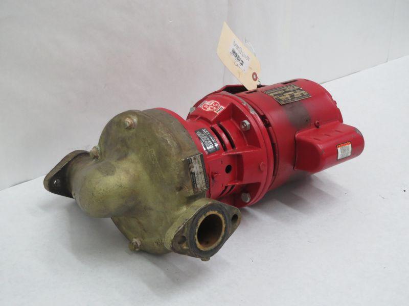 Bell & Gossett 60 MF Motor M74799 Steel 1-1/4in 1/3hp Centrifugal