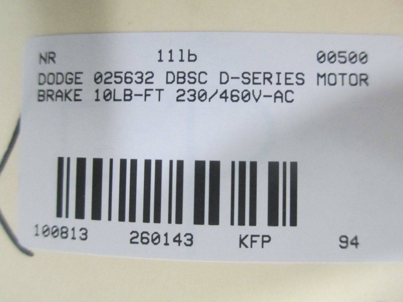 NEW IN BOX! DODGE D-SERIES MOTOR BRAKE 025632