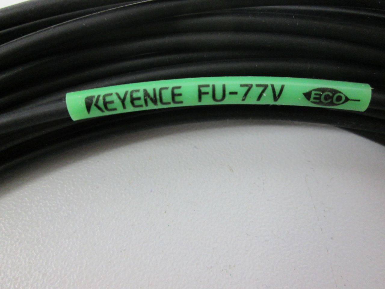 1pc Keyence FU-77V Fiber Optic Sensor FU77V Cable New In Box 1pc Keyence FU-77V Fiber Optic Sensor FU77V Cable New In Box