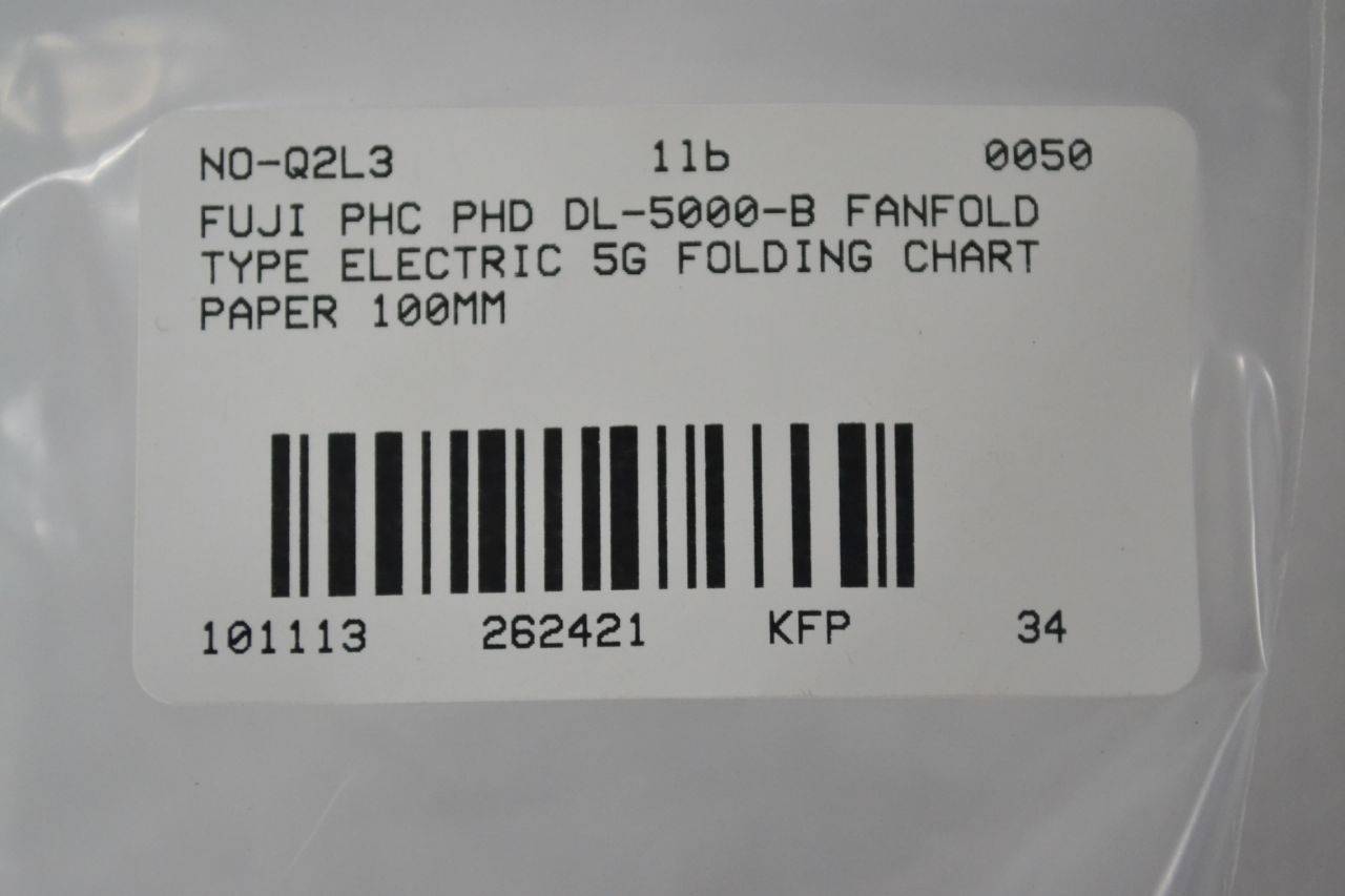 Fuji DL-5000-B Fanfold Charts