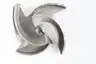3175M 6X8-22 STAINLESS 4-VANE IMPELLER 21-1/2IN OD REPLACES GOULDS 259-64-1203 thumbnail 3