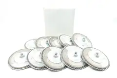 BOX OF 10 MERIT 66254491775 FLAP DISCS 6IN X 5/8IN-11 80GRIT