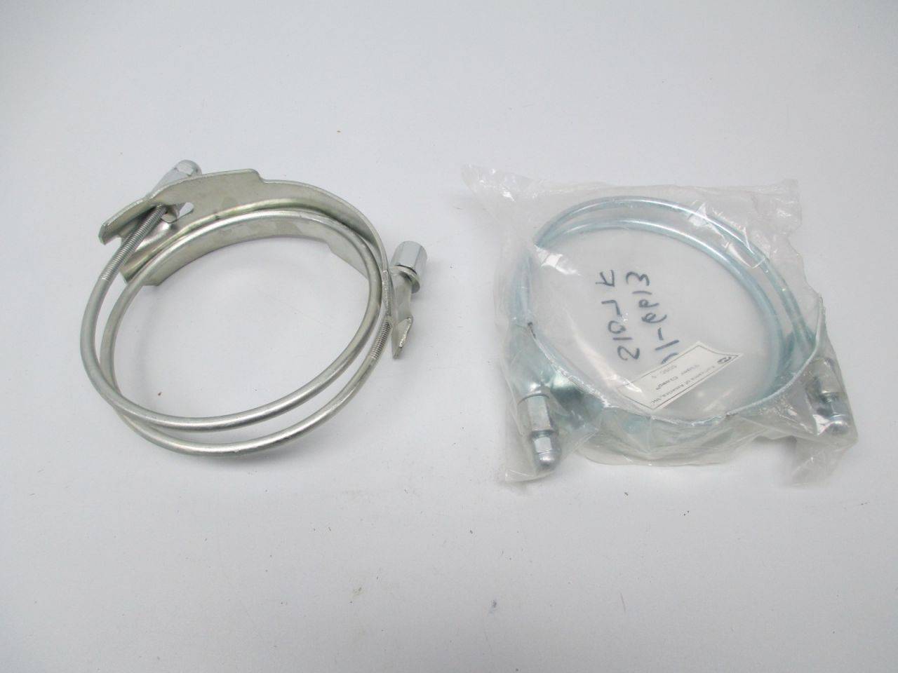 Kuriyama SDBC-SS-10 TigerClamp Stainless Steel Spiral Double Bolt Clamps 