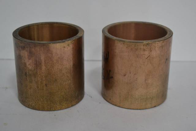 LOT 2 NEW A ONE 35 BRONZE 3IN OD 2-1/2IN ID 3IN LENGTH BUSHING D266774