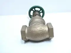 JENKINS 740L-198 MANUAL BRONZE THREADED WEDGE GATE VALVE 1IN NPT