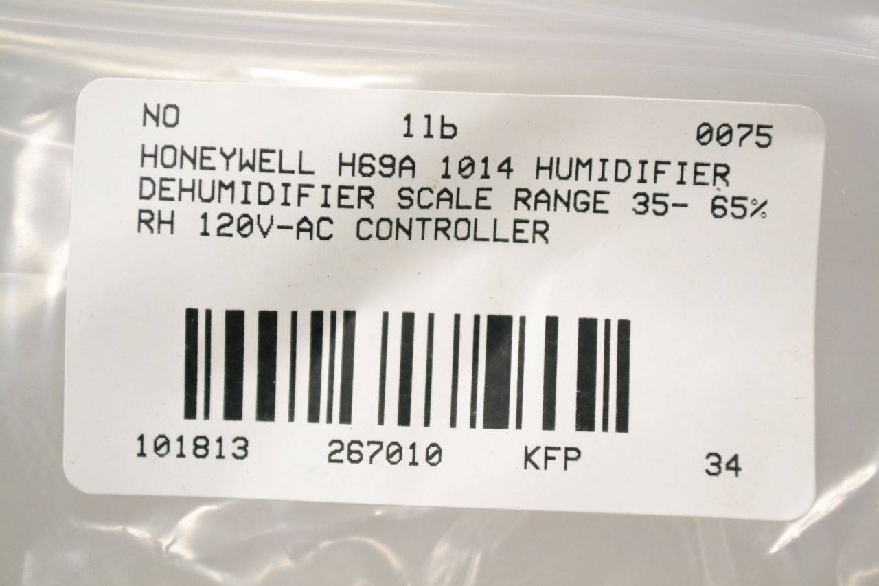 Honeywell, Inc. H49B1017 H49; H69 Humidity Controllers at Controls Central