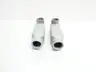 BOX OF 2 OZ GEDNEY LB125 CONDUIT OUTLET BODIES LB 1-1/4IN thumbnail 2