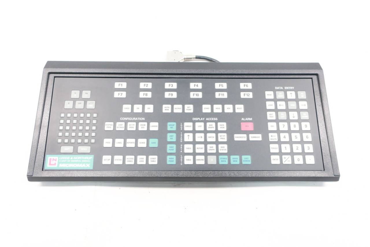 Leeds Northrup 074619 Micromax Operator Interface Keyboard