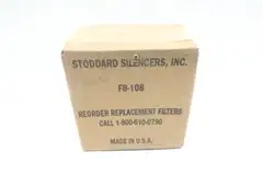 STODDARD SILENCERS F8-108 PNEUMATIC FILTER ELEMENT