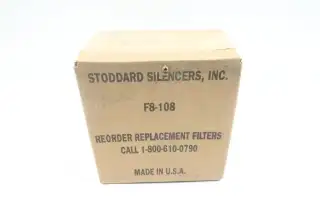 STODDARD SILENCERS F8-108 PNEUMATIC FILTER ELEMENT