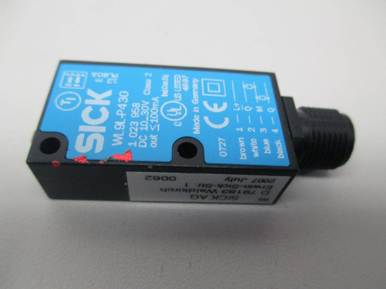 Photoelectric Sensor Switch WL9L-P430 1 023 958 Sick Photoelectric Sensor Switch WL9L-P430 1 023 958 Sick