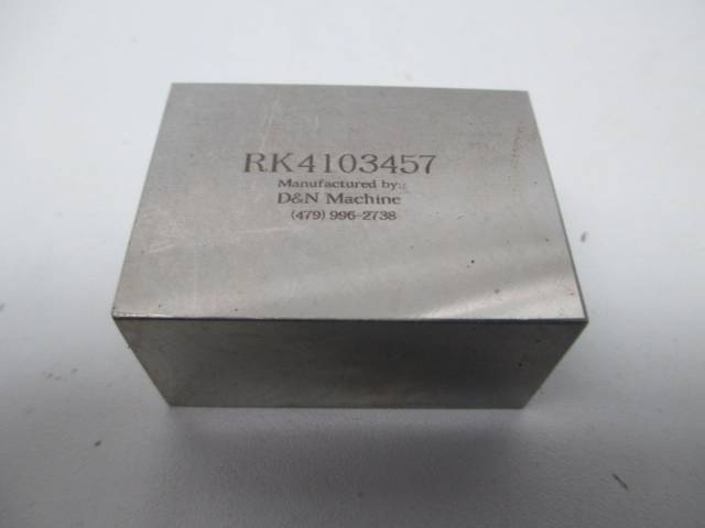 D&N MACHINE RK4103457 STAINLESS GUIDE BLOCK 2X1-1/2X1IN D272475