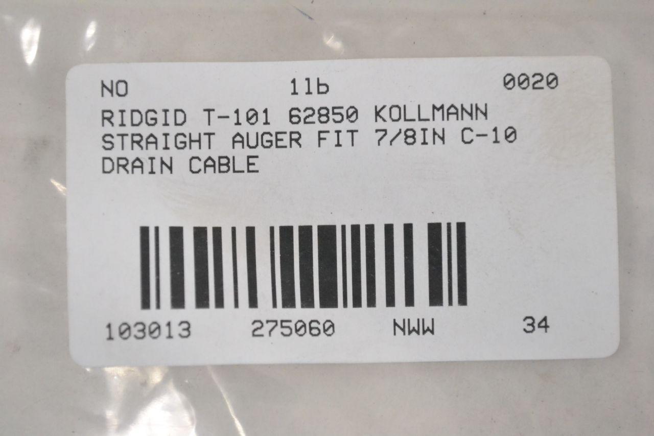 101 62850 Kollmann Straight Auger Fit 