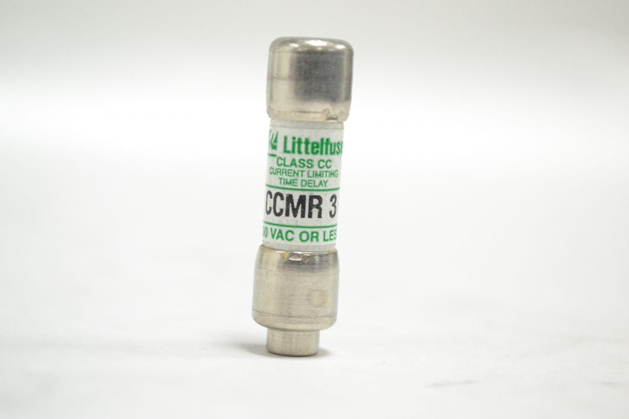 Littelfuse CCMR-3 CCMR3 3A 600Vac Fuses TIME DELAY Fuse 3 Amp 