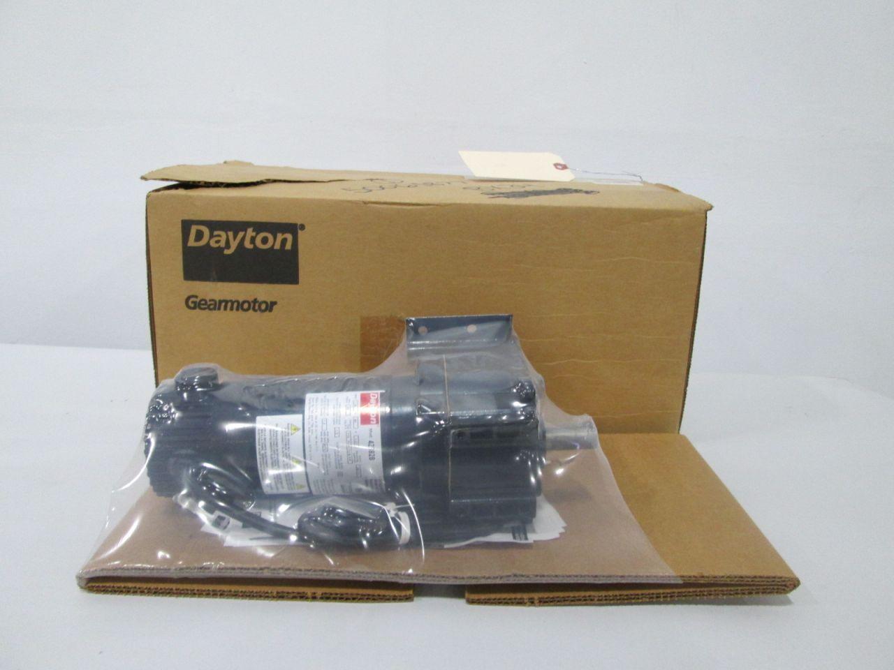 DAYTON 4Z382 DC Gearmotor,64 rpm,90V,TENV 
