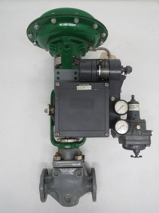FISHER EZ 667 STEEL PNEUMATIC FLANGED 150 1 IN CONTROL VALVE B280809