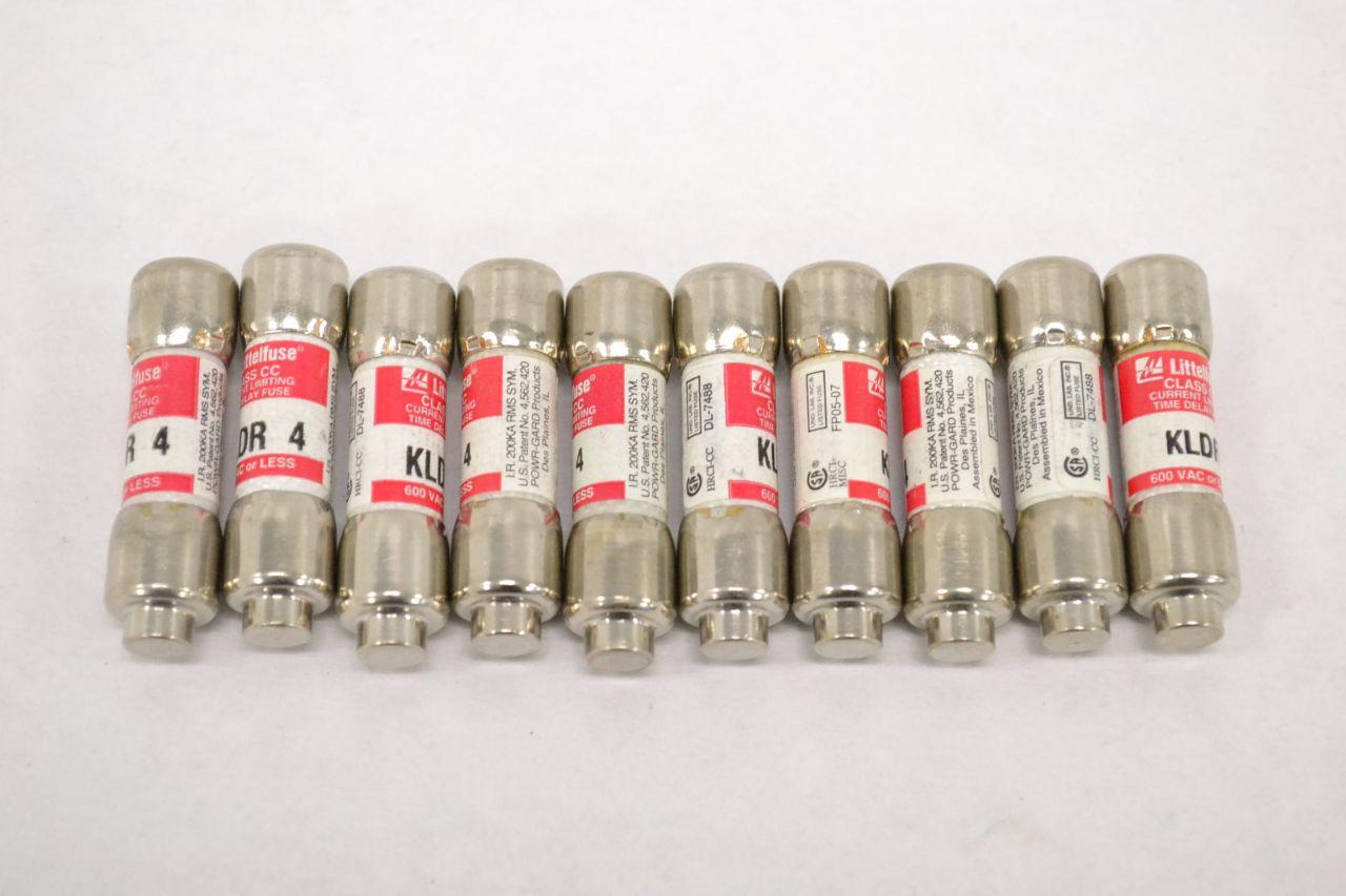 Original Littelfuse KLDR-20 20 Amp 600V AC Time-Delay Fuse (KLDR20) - Industrial/Electrical