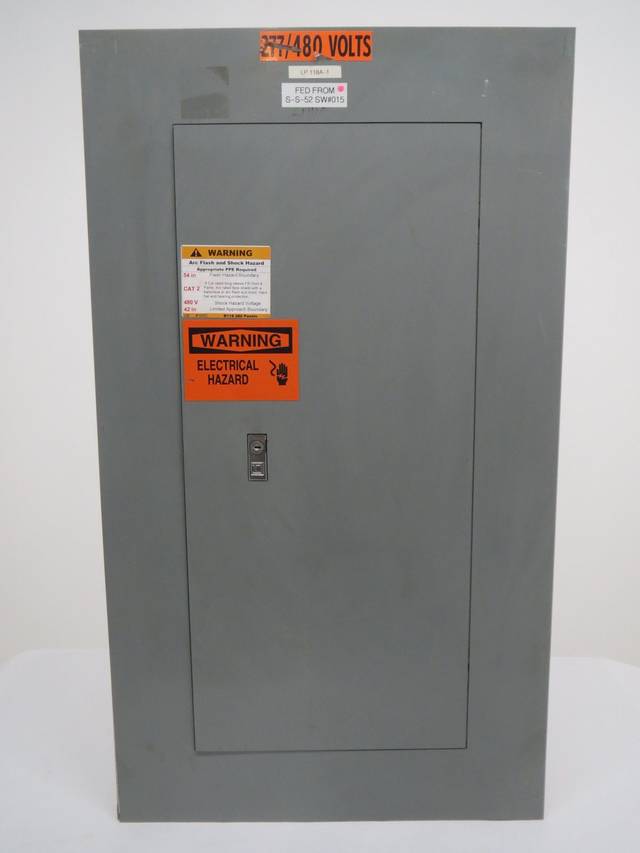 SQUARE D NEHB 441672310 100A 277/460VAC CIRCUIT BREAKER PANEL BOARD