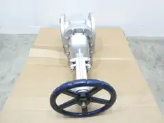 POWELL 1503FC8GXXX MANUAL STEEL FLANGED WEDGE GATE VALVE 8IN 150