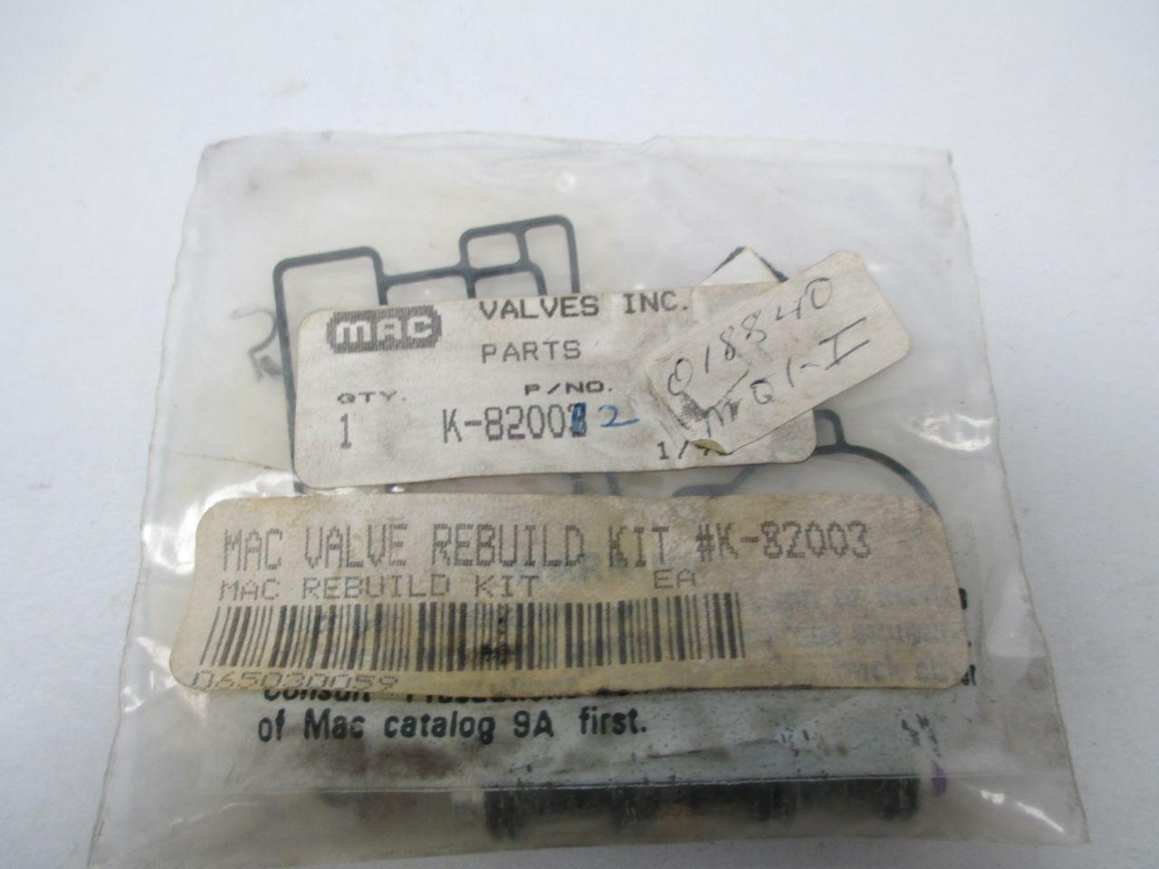 repair kit for mac valve