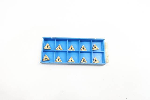 BOX OF 10 VALENITE TNMG-222-GF CARBIDE INSERTS