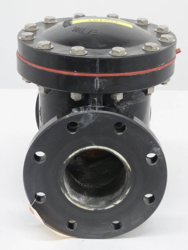 ASAHI 1004 PVC SWING GATE FLANGED 4 IN CHECK VALVE B287561