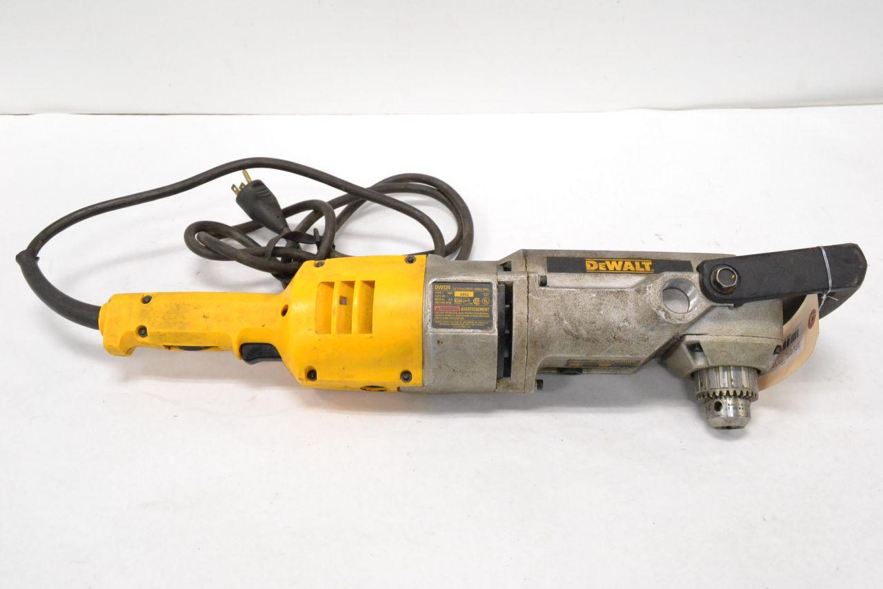 Dewalt DW124 1 2in Right Angle 13mm Electric Joist Stud 120v ac 8a Drill B288145