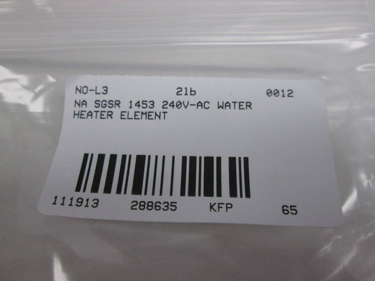 Lot 3 New SGSR 1453 240v-ac Water Heater Element 4500w D288635