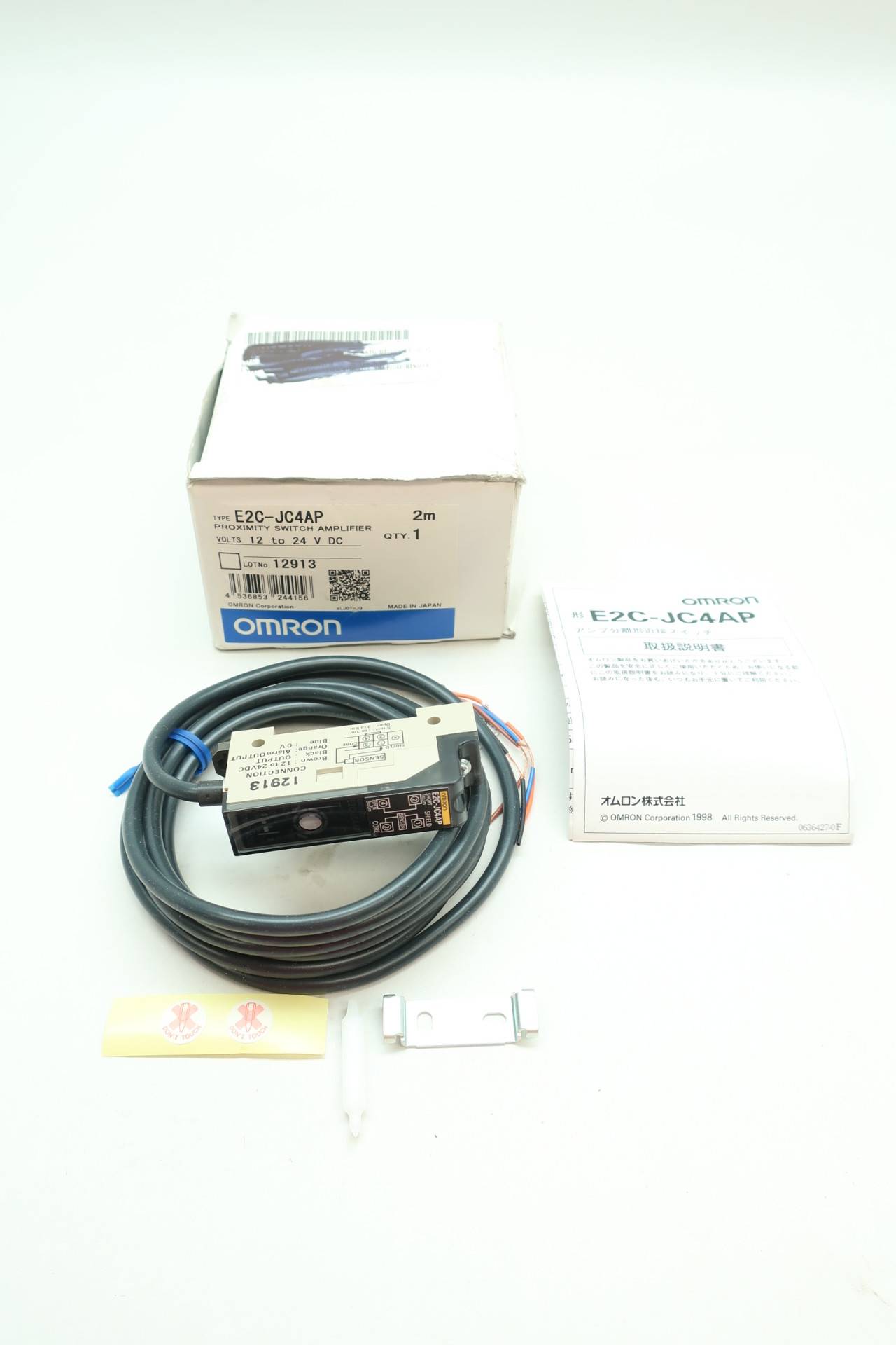 Omron E2C-JC4AP Proximity Switch Amplifier 12-24v-dc