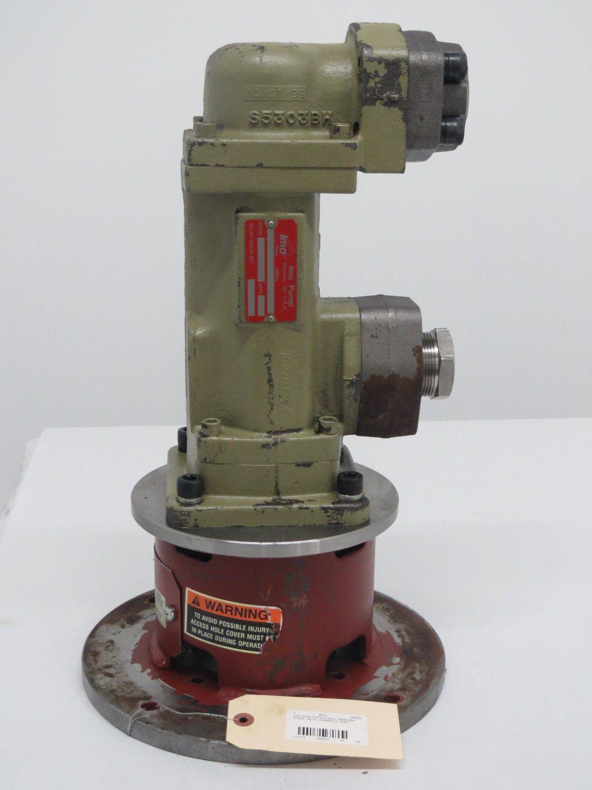 Imo 3g Nvpmca143sj 3535 004 Three Screw Valve Hydraulic Pump B Imo 3g Nvpmca143sj 3535 004 Three Screw Valve Hydraulic Pump B