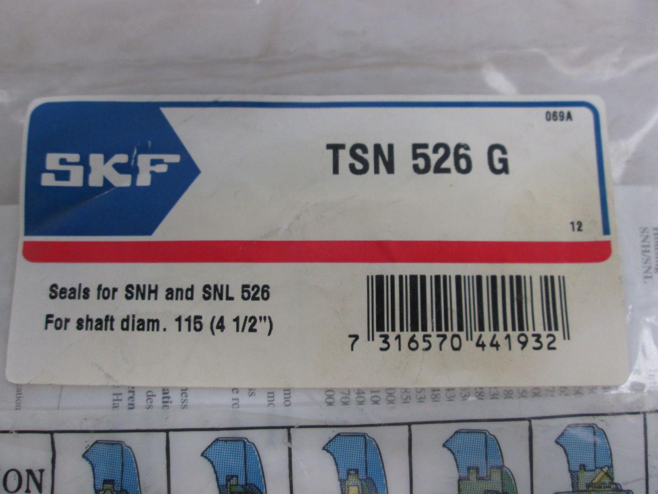 Skf TSN 526 G Pillow Block Seal Gasket Bearing Replacement Part D290808