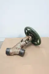 EDWARD VALVE D36128 MANUAL STEEL BUTT WELD GLOBE VALVE 2-1/2IN 1690