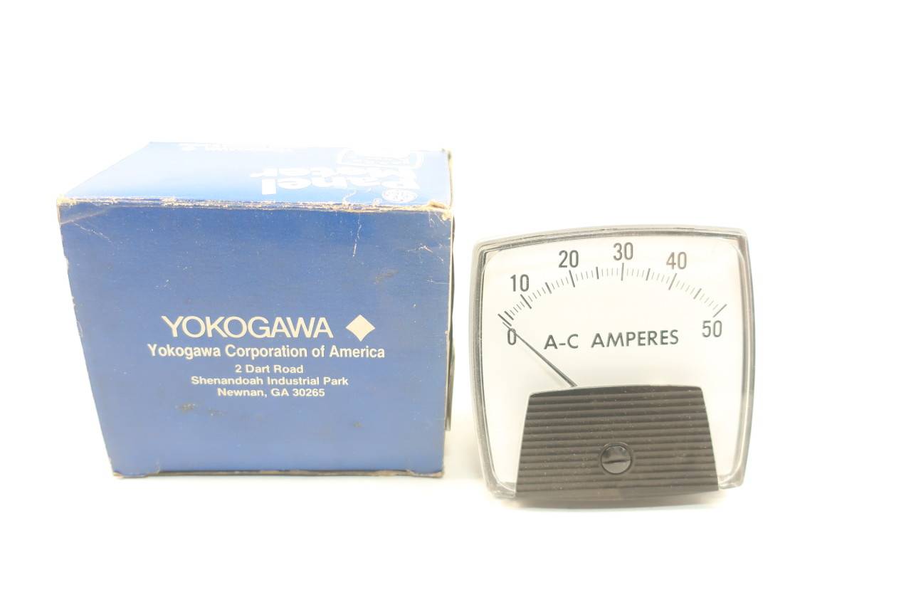 Yokogawa 250340NTNT Ammeter 050dc Amp