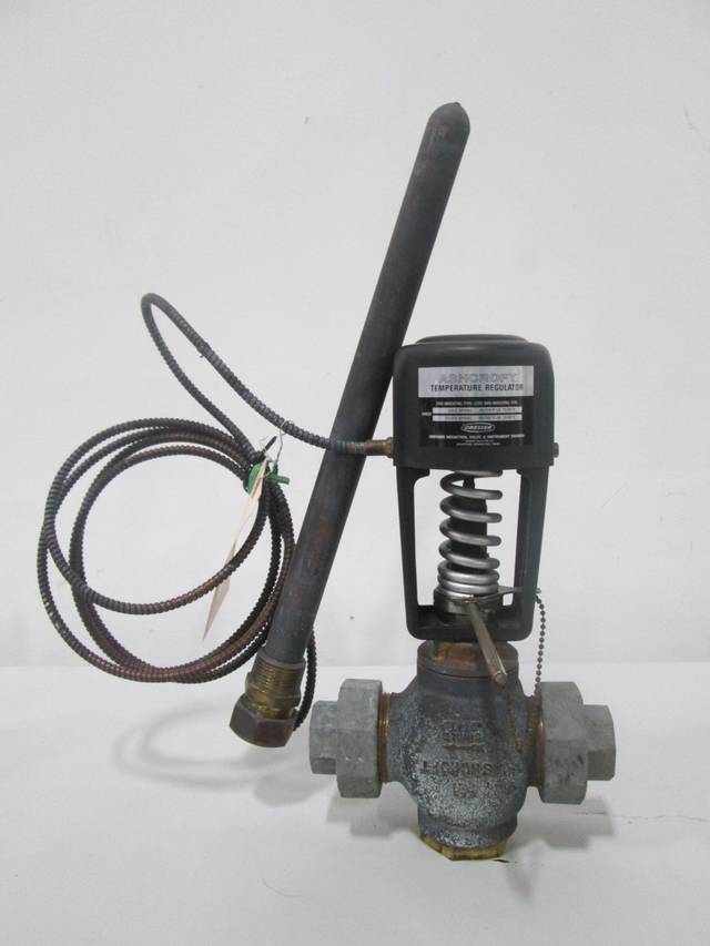 ASHCROFT 2100 INDICATING 2200 NON TEMPERATURE REGULATOR 1IN NPT VALVE