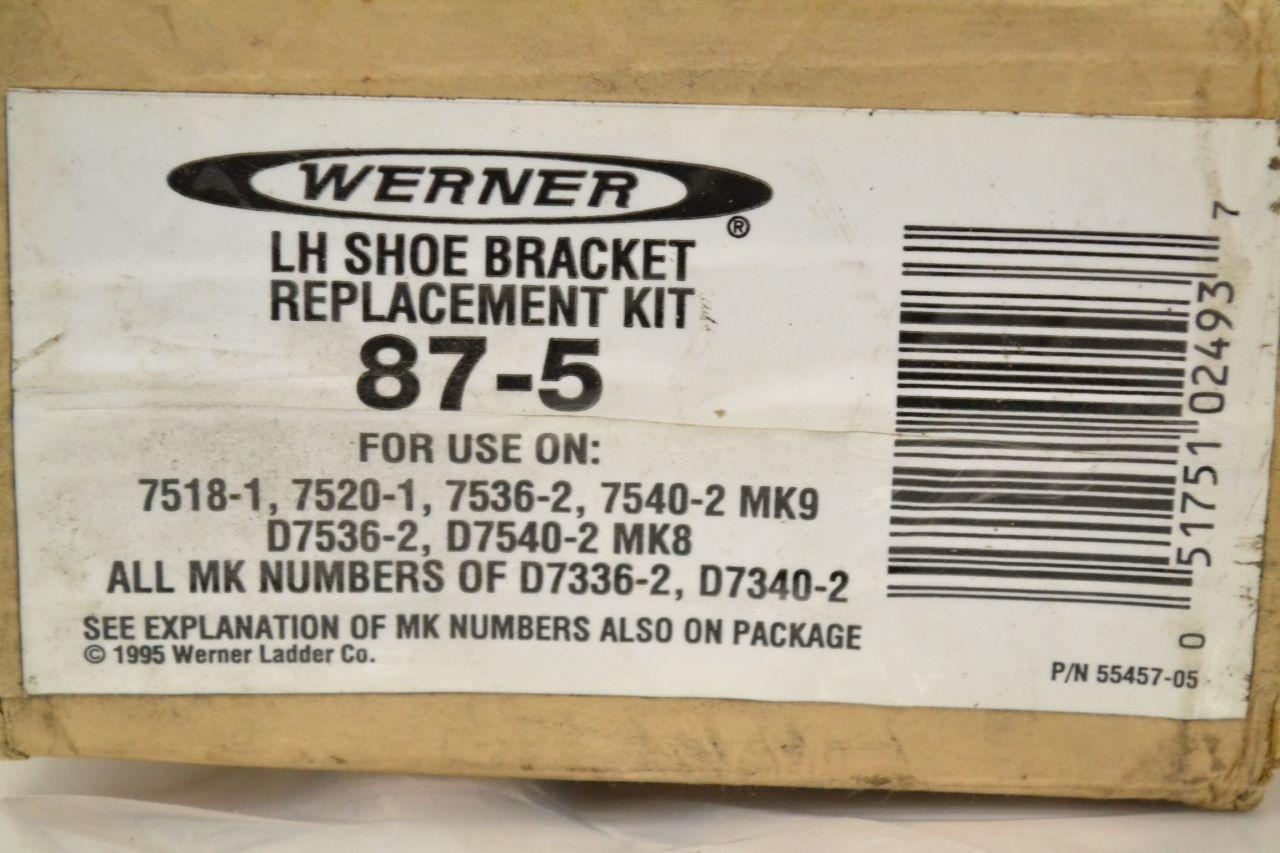 Werner 87-8 Shoe Bracket Replacement Kit 