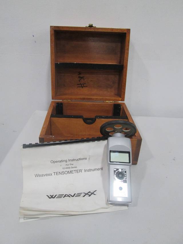 SHIMPO DT105A WEAVEXX HAND HELD DIGITAL TENSOMETER D299247