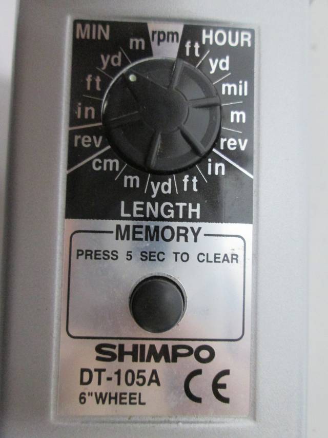 SHIMPO DT105A WEAVEXX HAND HELD DIGITAL TENSOMETER D299247