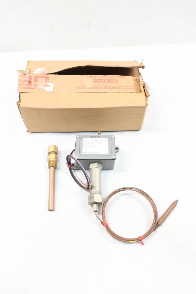 UE UNITED ELECTRIC F6G 12146 TEMPERATURE SWITCH 480V-AC